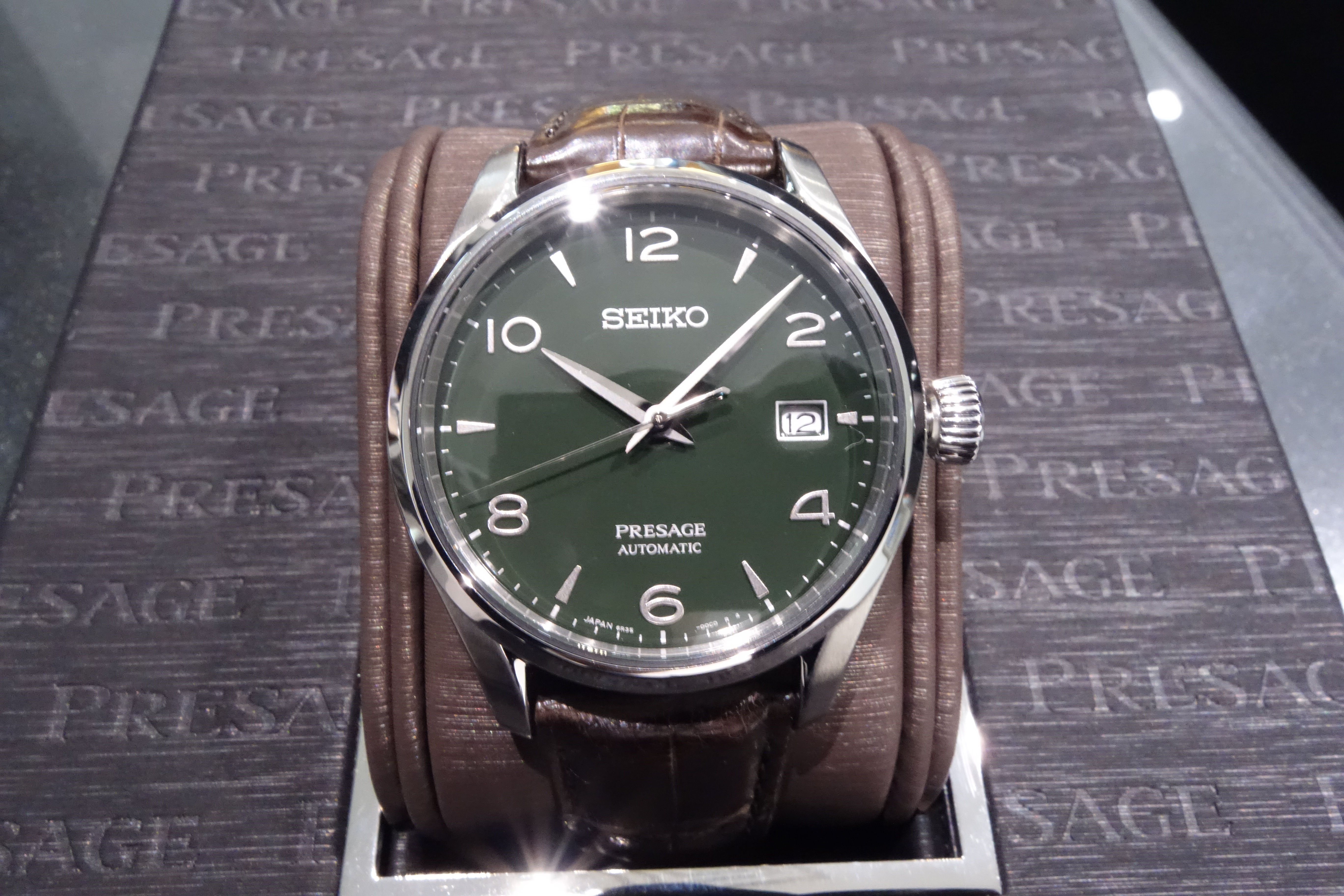 SEIKO PRESAGE SARX063 緑琺瑯モデル