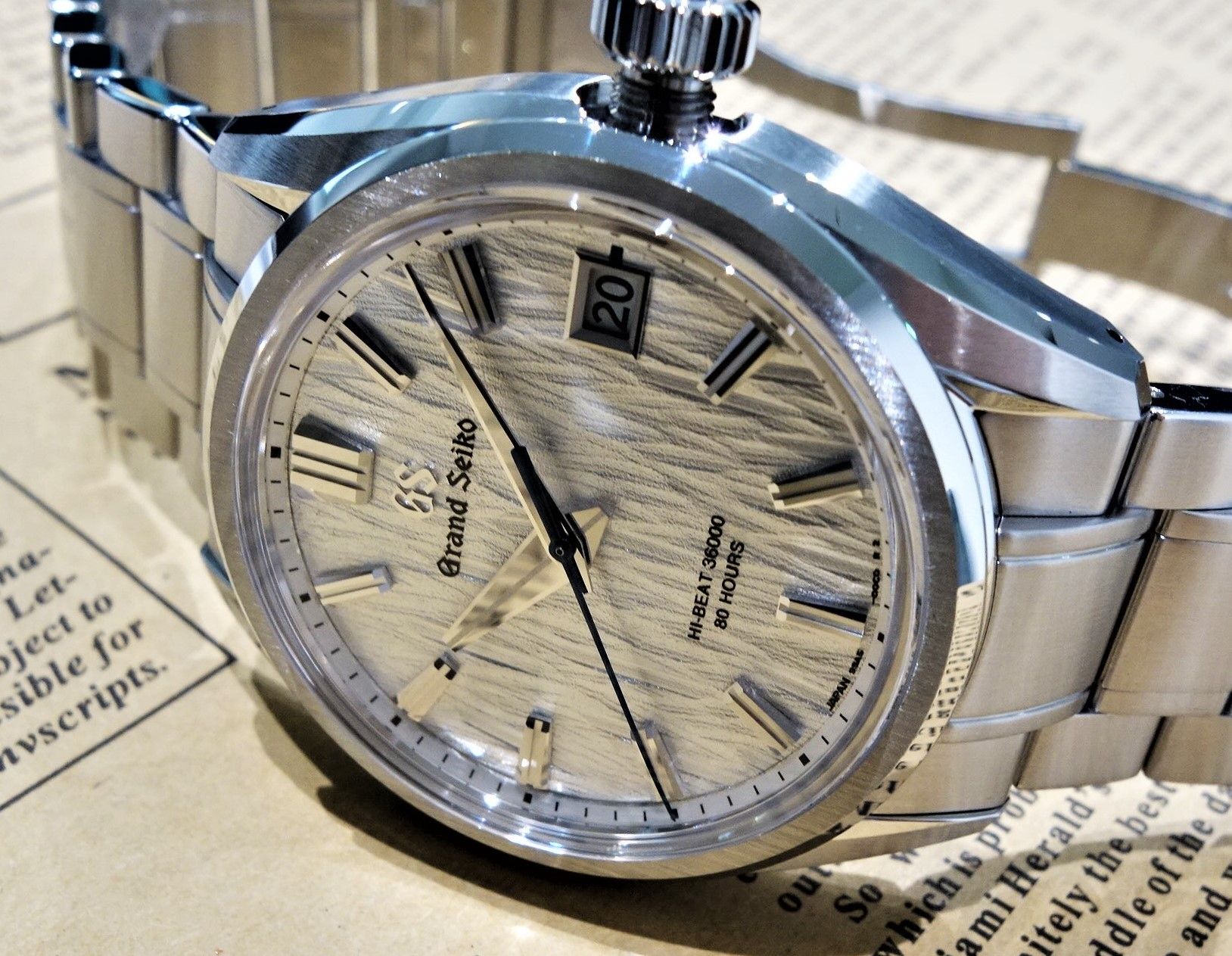 Grand Seiko Heritage Collection マスターショップ限定モデル「SLGH005」