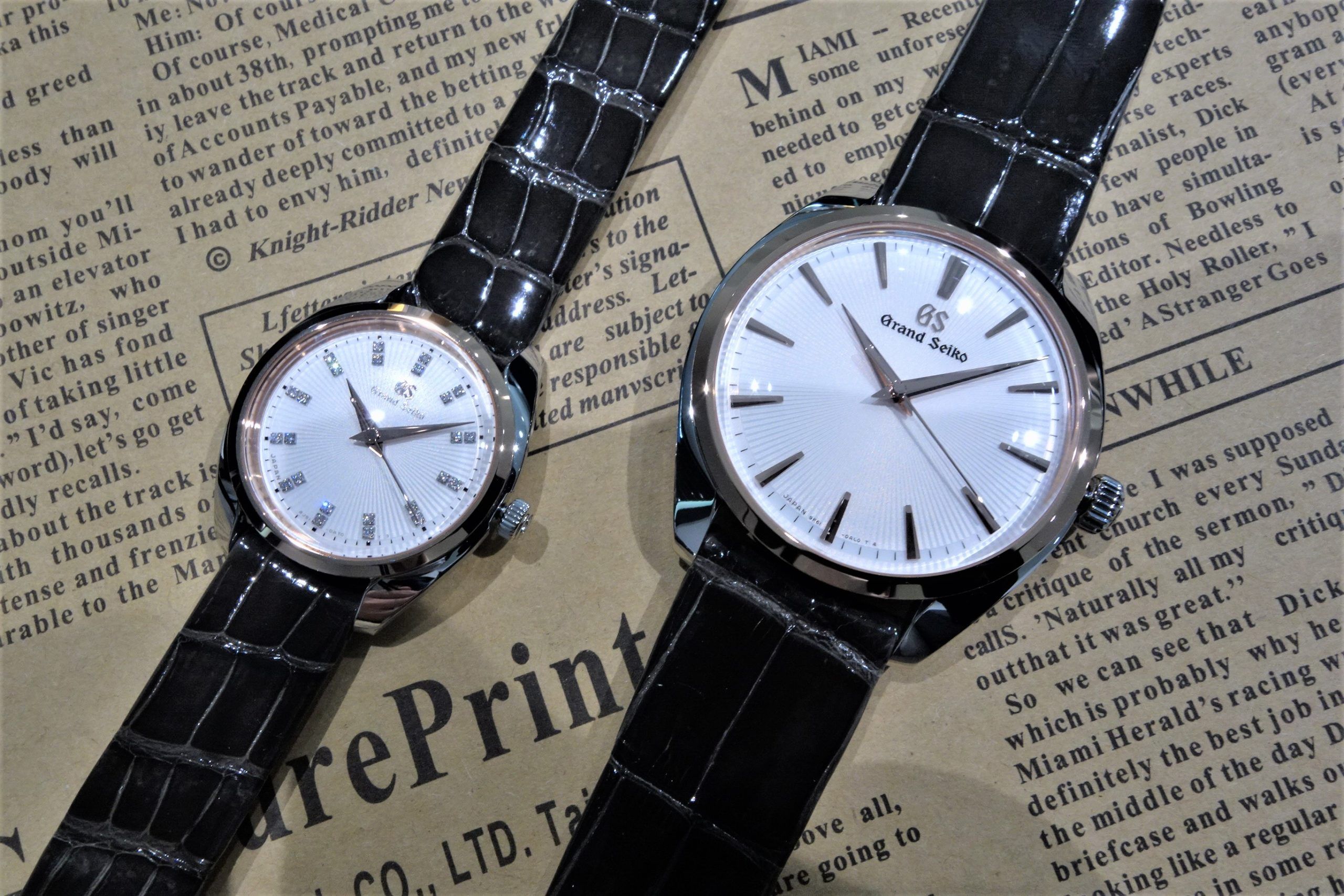 Grand Seiko Elegance Collection 「STGF350」「SBGX344」