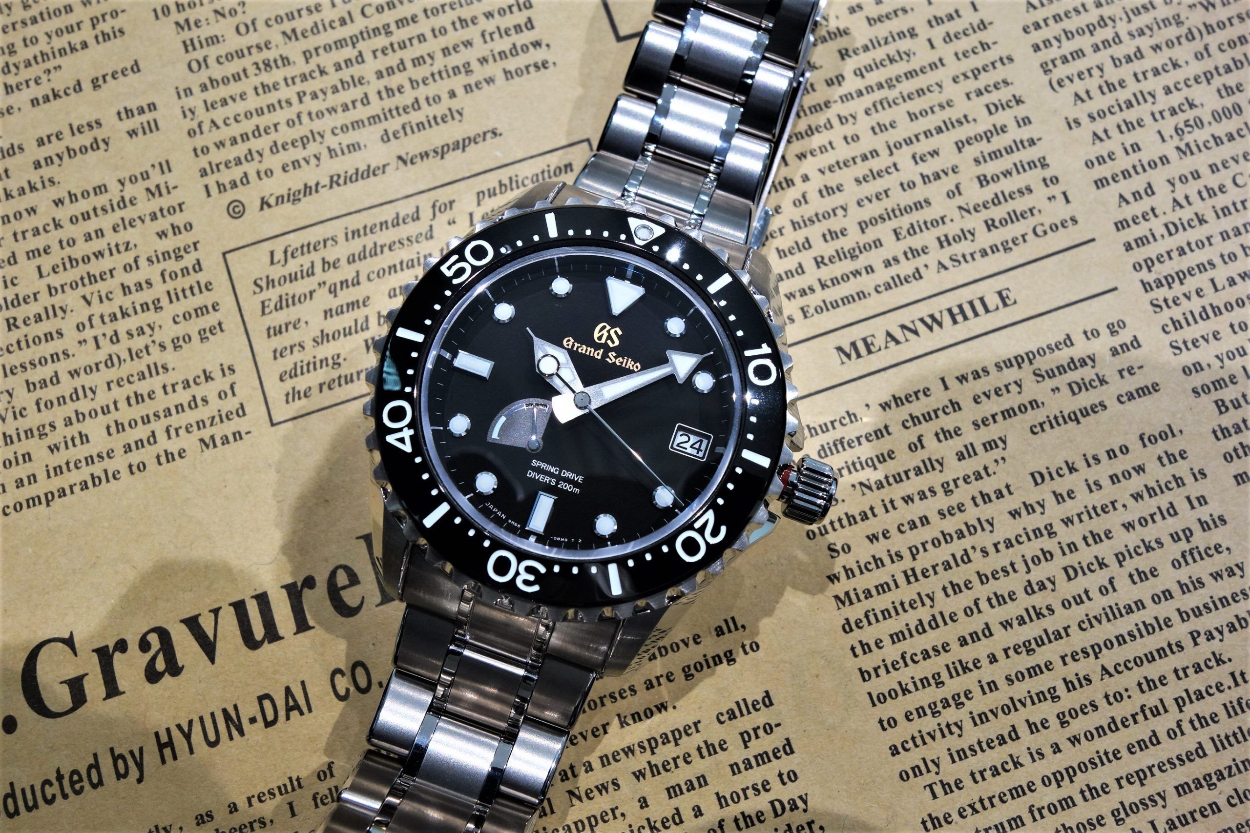 【製造終了】Grand Seiko Sport Collection マスターショップ限定モデル「SBGA231」