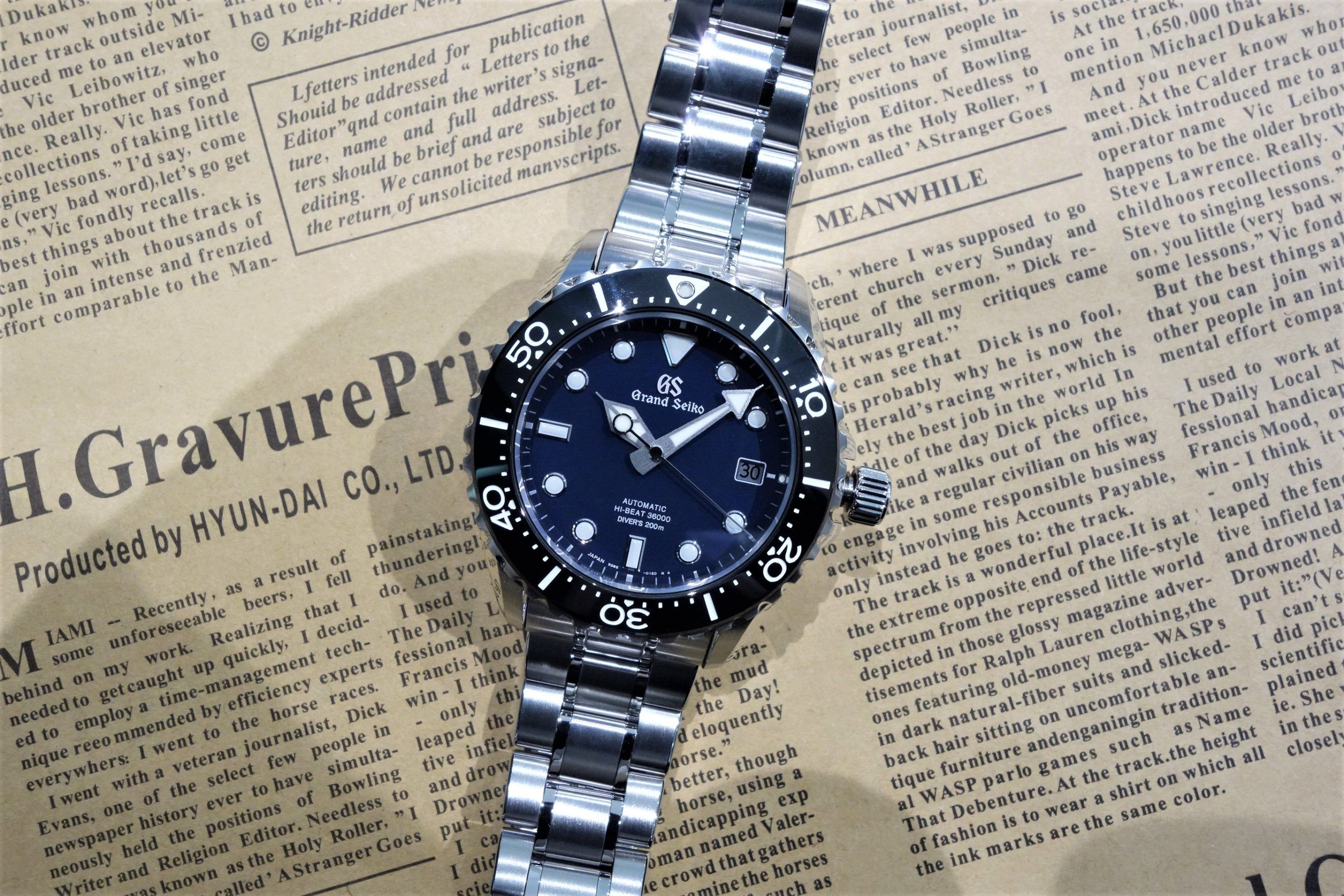 Grand Seiko Sport Collection マスターショップ限定モデル「SBGH289」