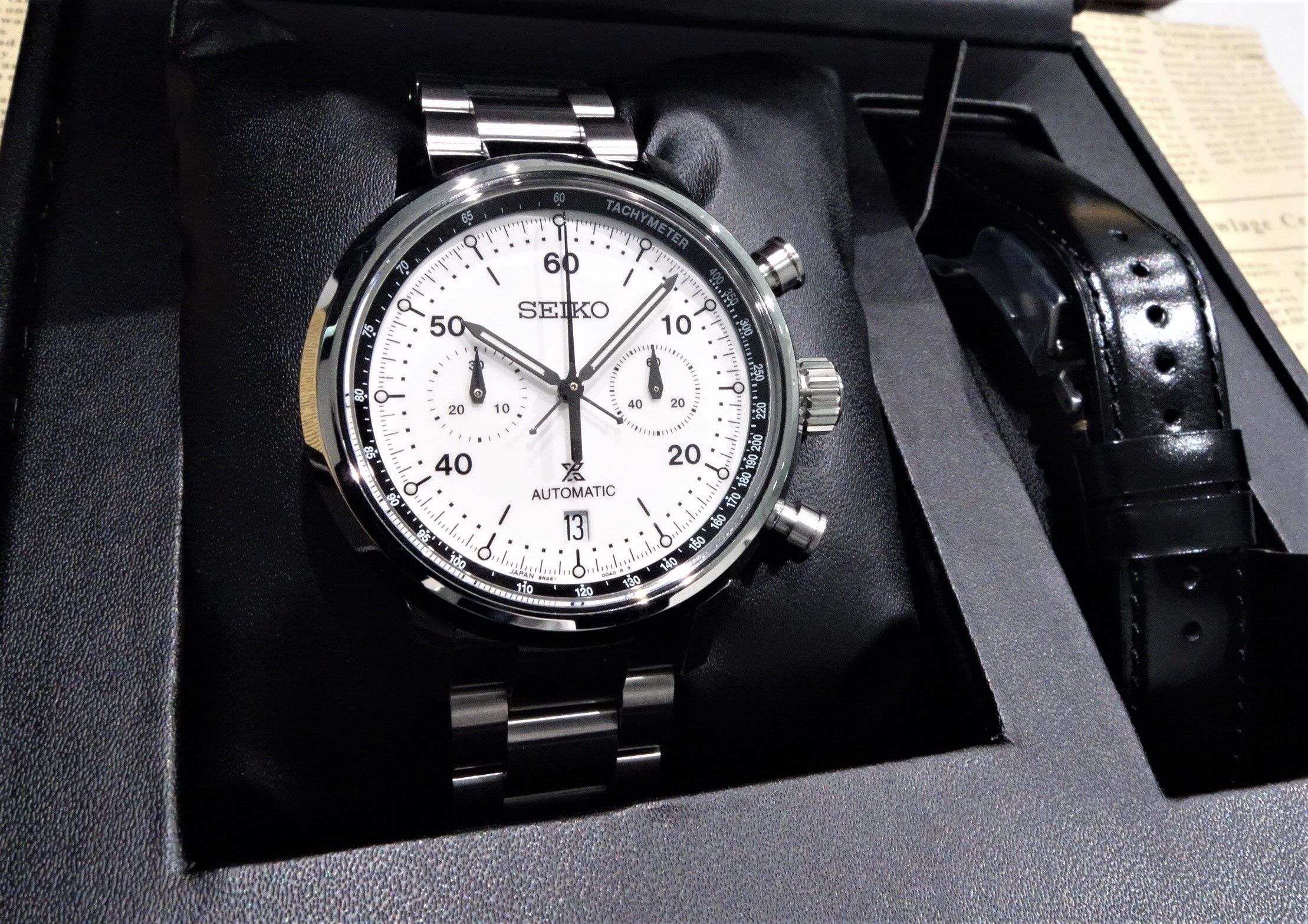 PROSPEX SPEEDTIMER メカニカルクロノグラフ「SBEC007」（1,000本限定）