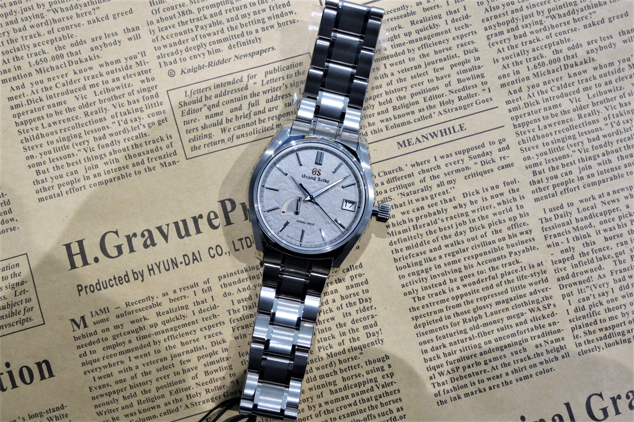Grand Seiko Heritage Collection マスターショップ限定モデル「SBGA445」