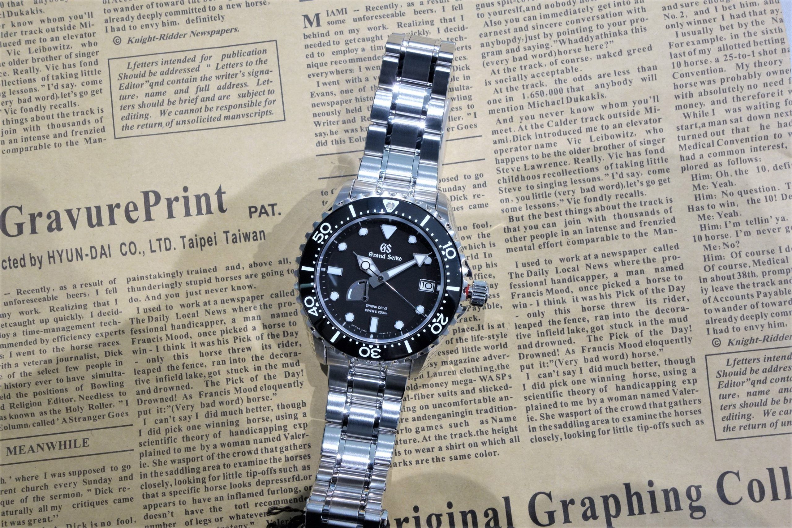 Grand Seiko Sport Collection マスターショップ限定モデル「SBGA461」