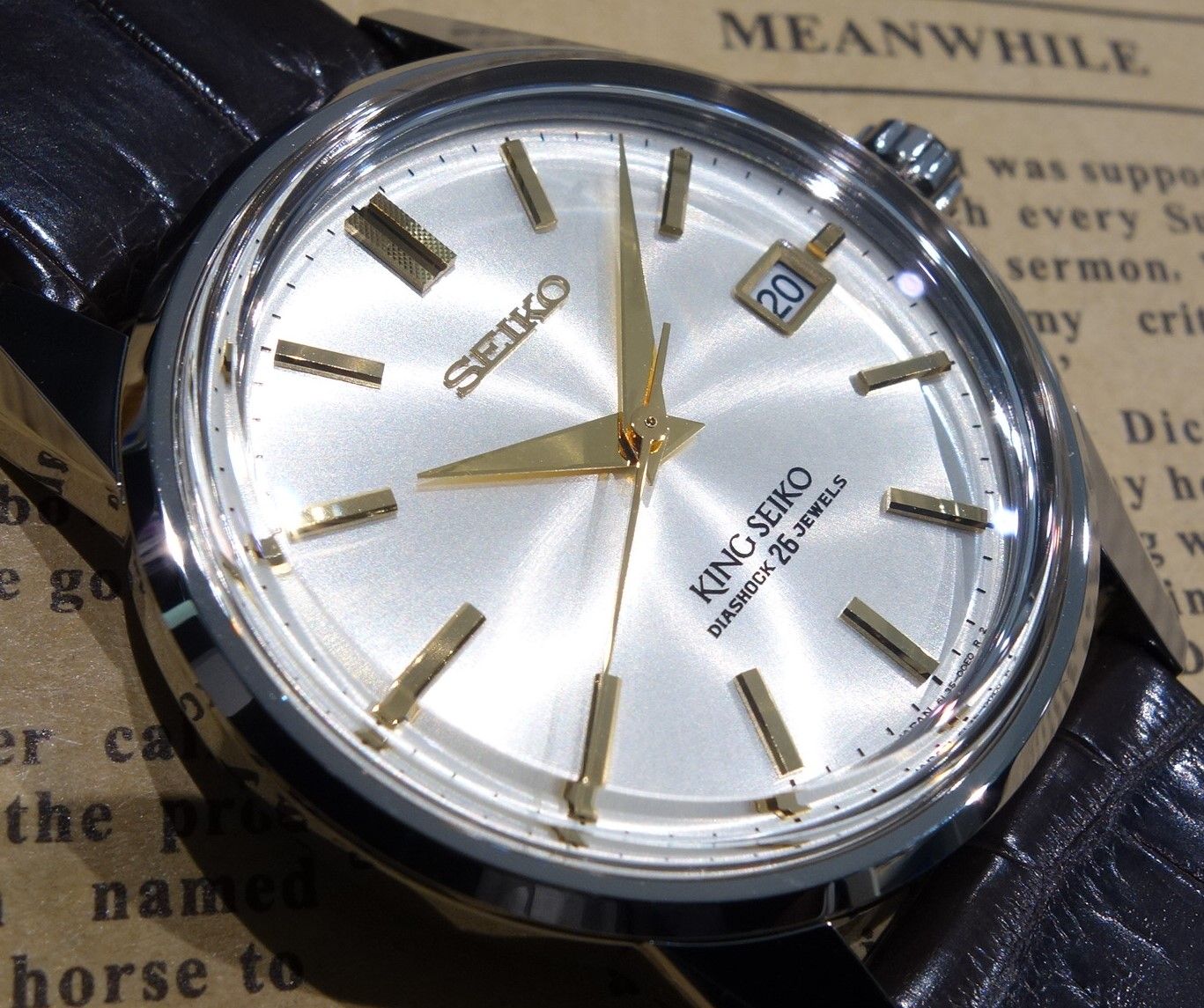 KING SEIKO KSK 復刻デザイン限定モデル「SDKA003」（国内700本）