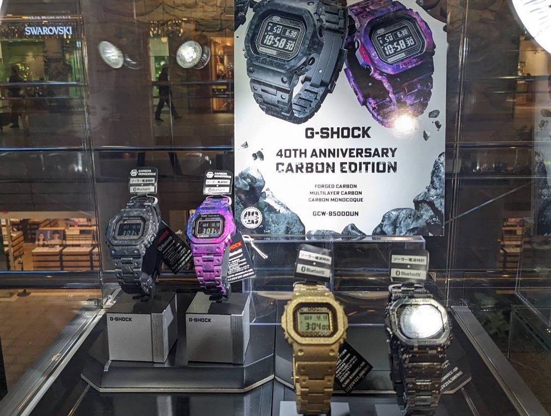 ✨CASIO G-SHOCK展示イベント開催中✨
